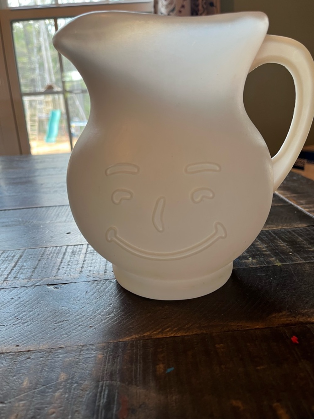 Vintage Plastic Kool-Aid Man 2 Quart Pitcher